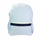 Skipper Seersucker Medium Backpack w/ Pocket | Mint