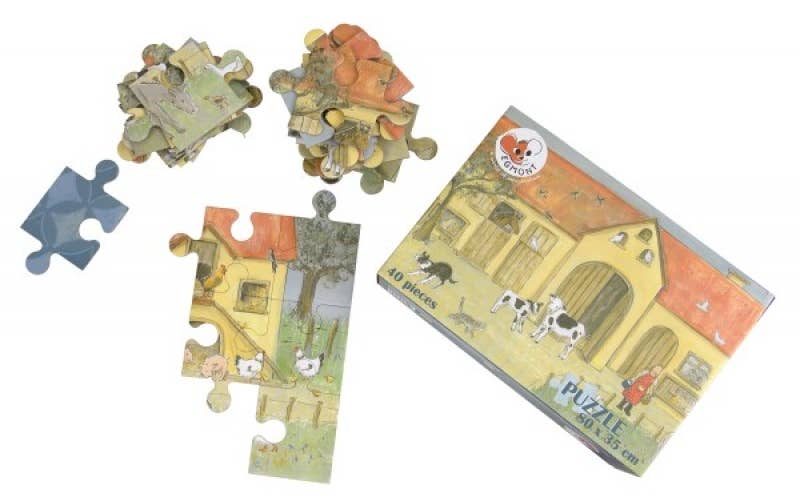 40-piece Floor Puzzle: Farm