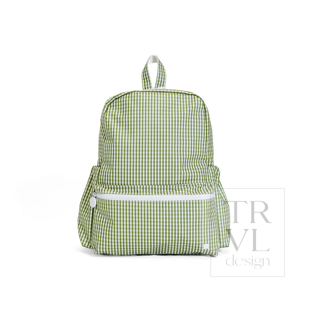 BACKPACKER Backpack - Gingham Moss