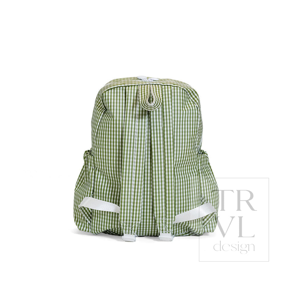BACKPACKER Backpack - Gingham Moss