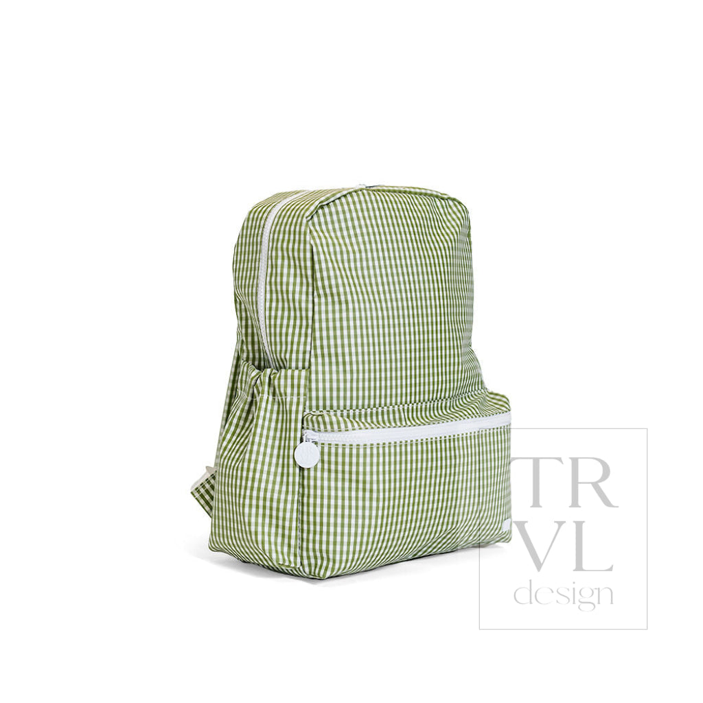 BACKPACKER Backpack - Gingham Moss