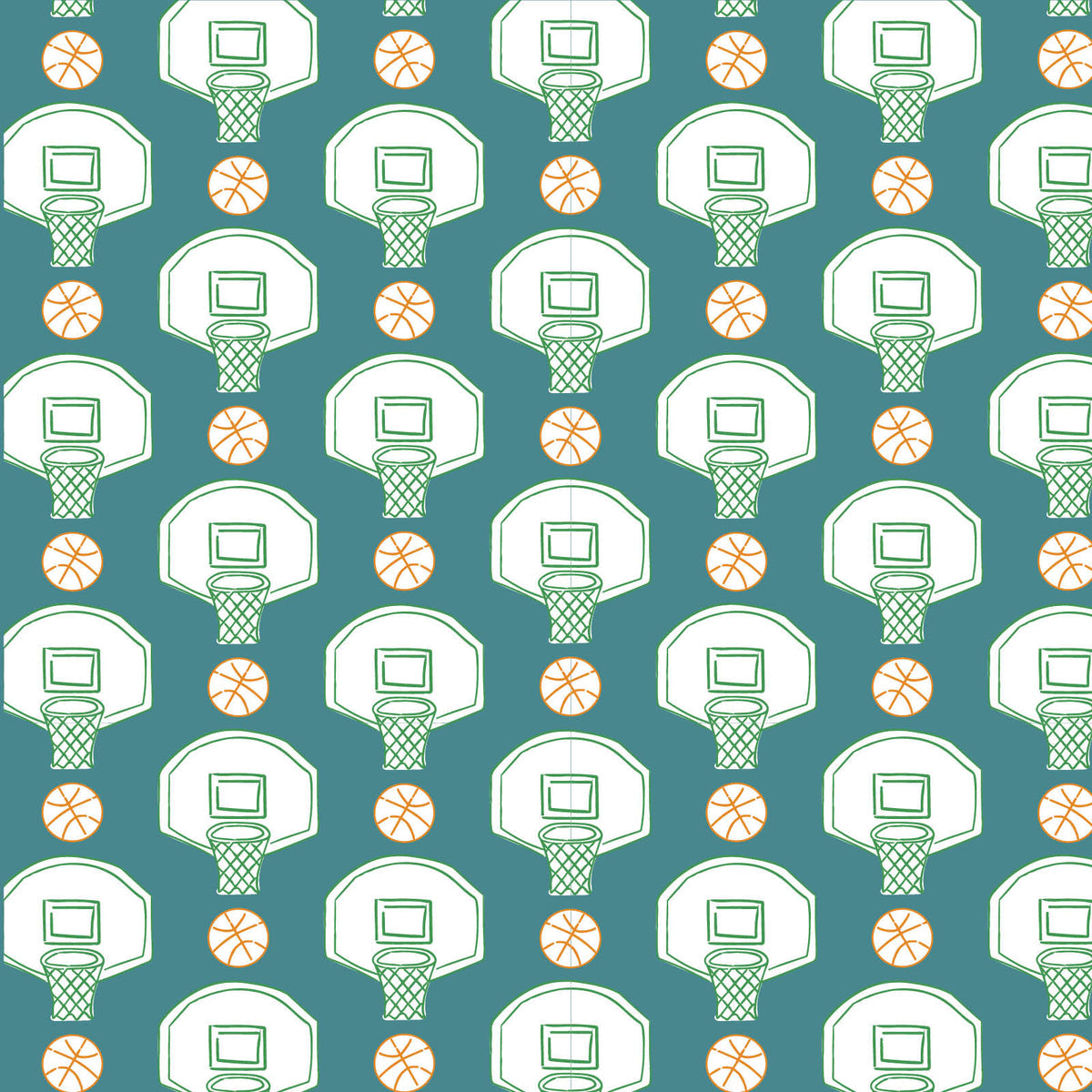 Jack Pajama Pant Set - Basketball Game