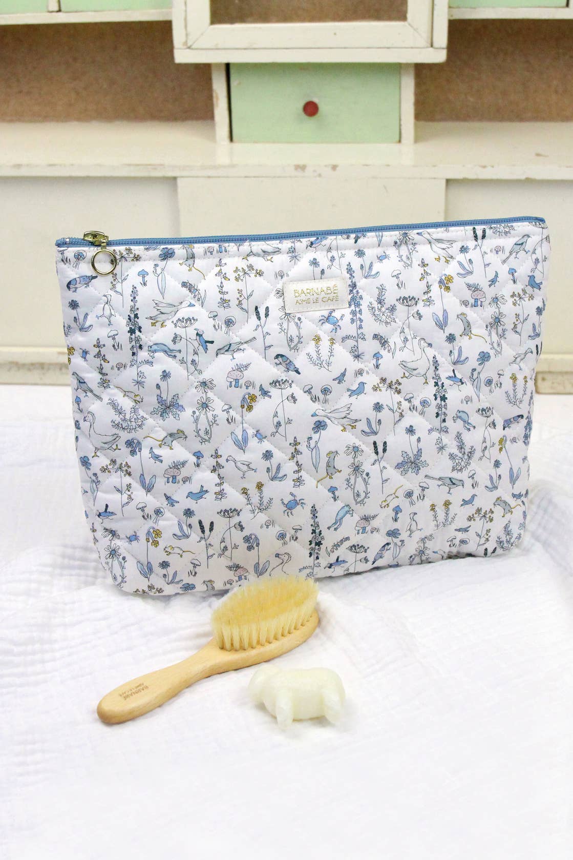 Liberty® Fabric Toiletry Bags with Plasticized Interior: Gus