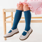 Bluejay Lace Top Knee High Socks