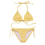 Sunshine Stripe Teen Triangle Bikini
