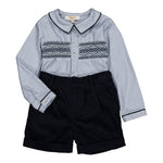 Kidiwi Benoît smocked boy set