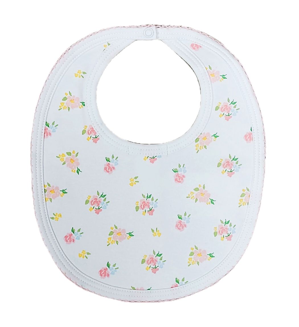 English Roses - Baby Girl Bib