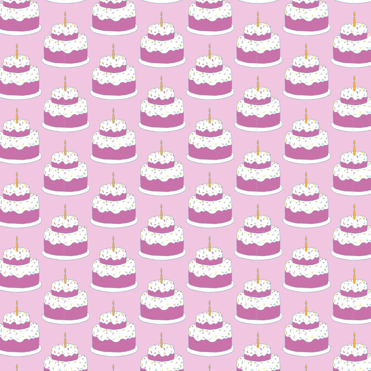 Ava Pajama Pant Set - Birthday Cake Pink.