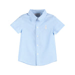 Blue Gingham Easter Bunny Dress Shirt