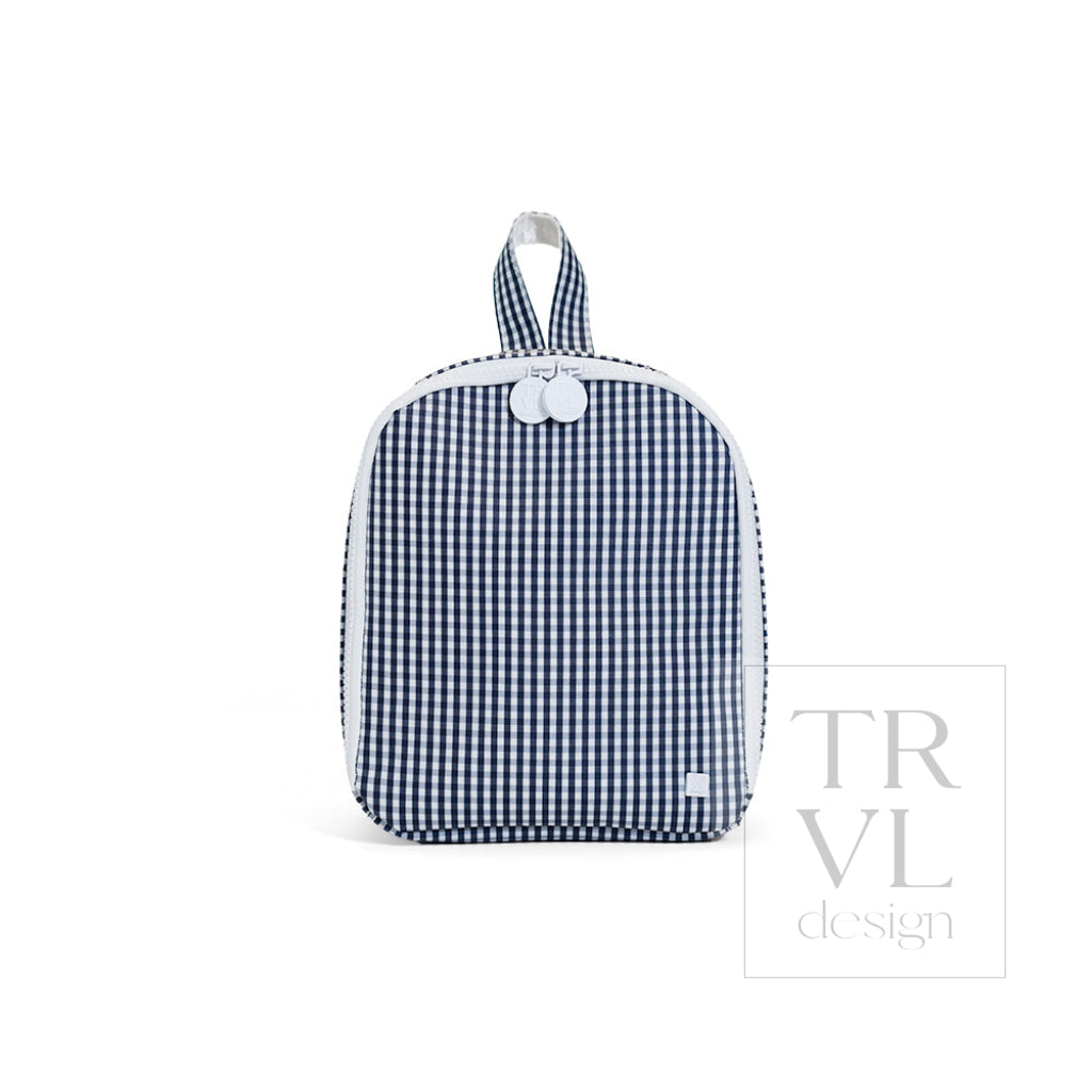 BRING IT Lunch Bag - Gingham Navy