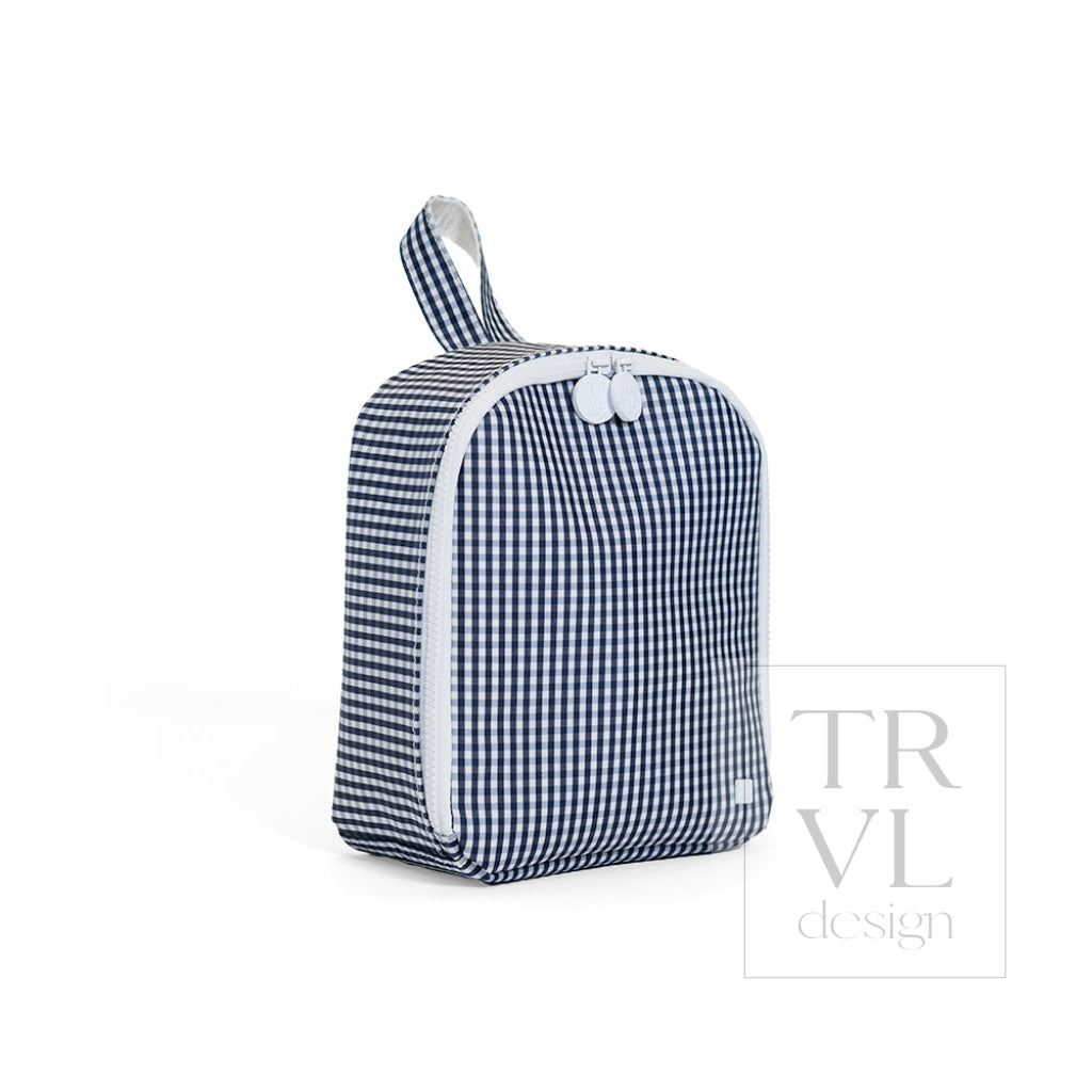 BRING IT Lunch Bag - Gingham Navy