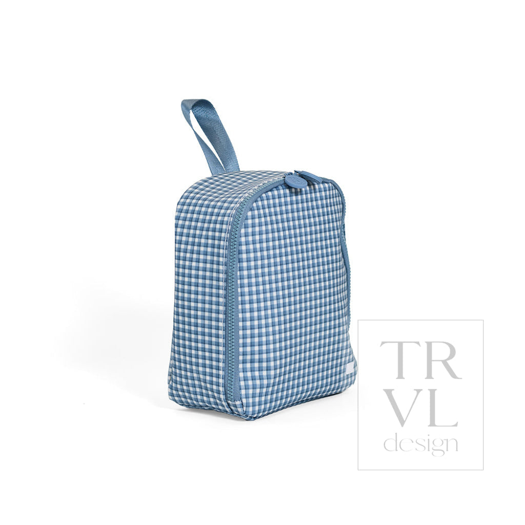 BRING IT Lunch Bag - Rodeo Check Indigo