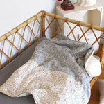 Baby blanket Liberty® fabric and fleece: Katie