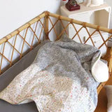 Baby blanket Liberty® fabric and fleece: Katie