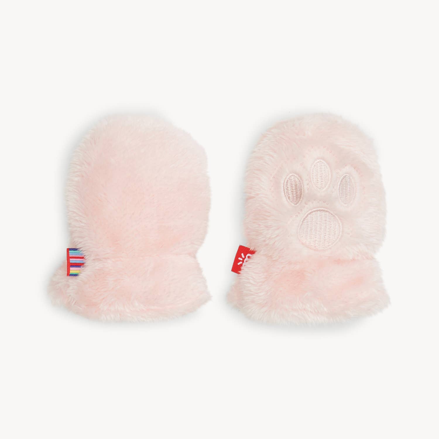 Magnetic Bear Mittens- Pink Blossom