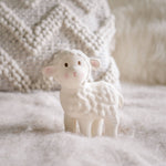 Bahbah the Lamb Organic Rubber Teether, Rattle & Bath Toy