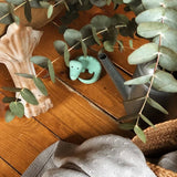 Crocodile Natural Organic Rubber Teether, Rattle & Bath Toy