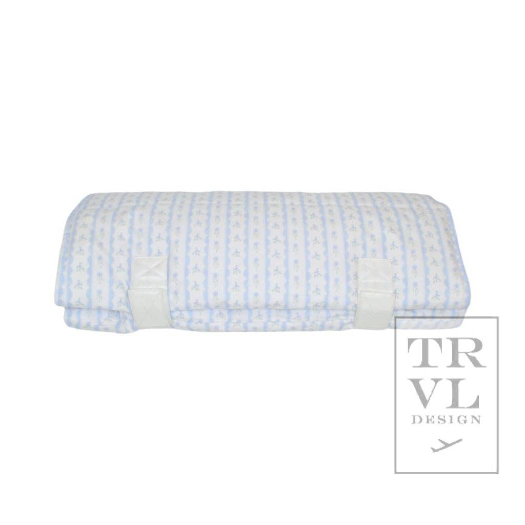 Nap Mat - Rest Up! Ribbon Floral Blue
