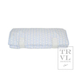 Nap Mat - Rest Up! Ribbon Floral Blue