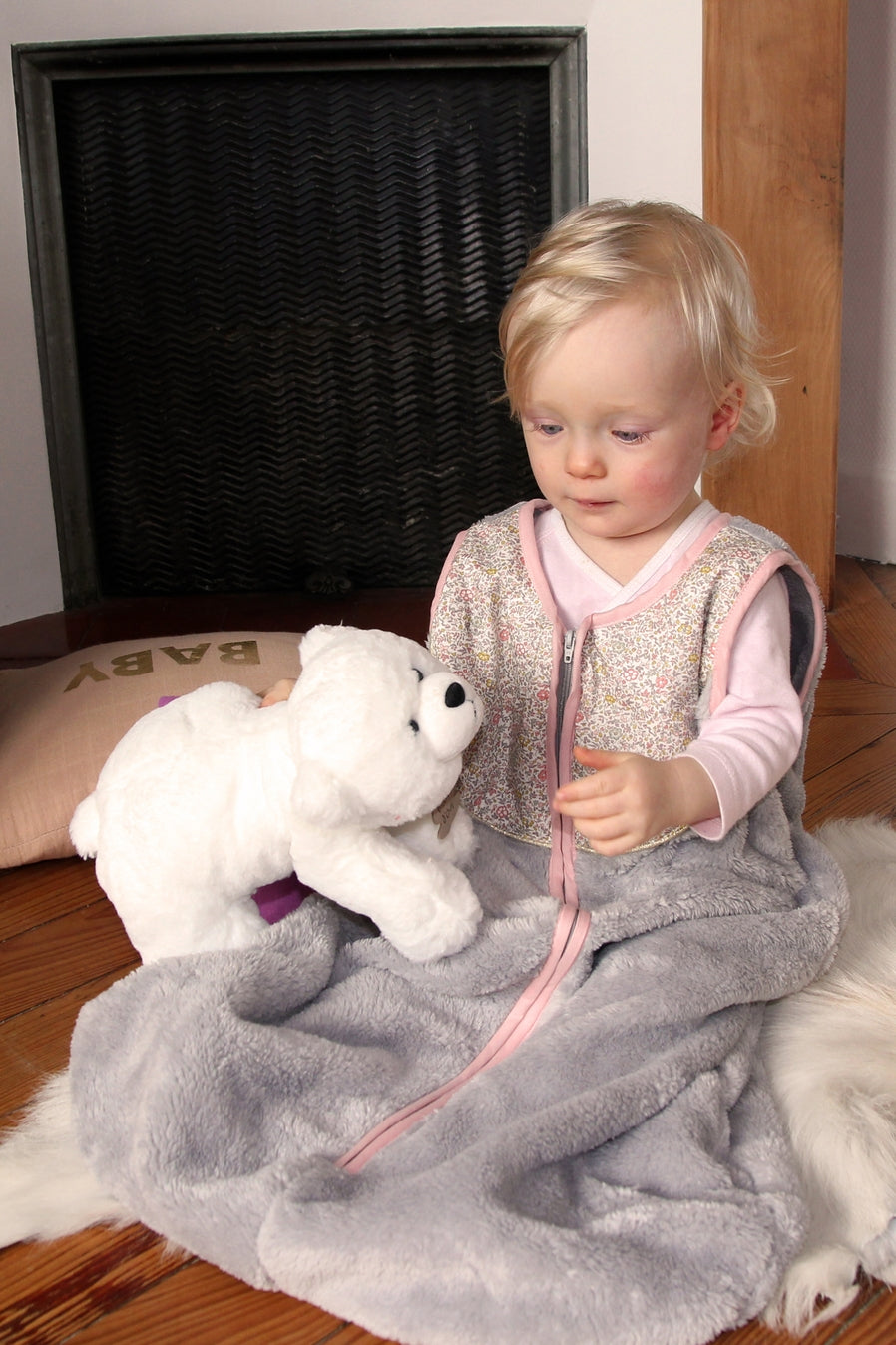 Very Soft Adjustable Sleeping Bag 6-24 Months: Sofia