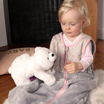 Very soft adjustable sleeping bag 6-24 months: Juliette