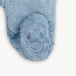 WINTER SKY MINKY BEAR FOOTIE PLUSH BABY SLEEPER ONESIE PAJAMAS SOFT ONE-PIECE