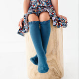 Bluejay Lace Top Knee High Socks