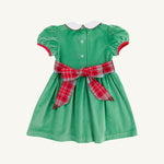 Cindy Lou Sash Dress-Velveteen