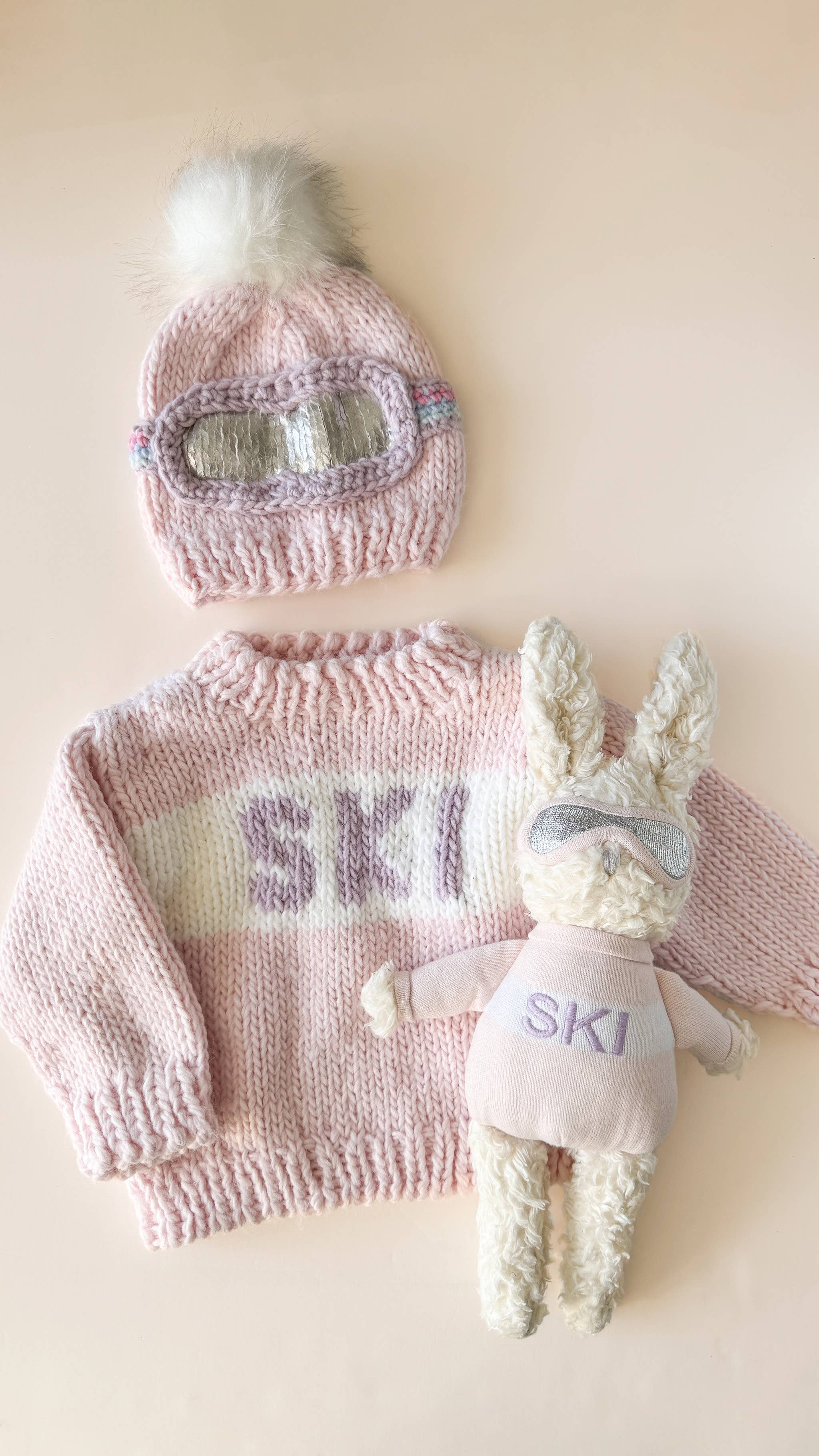 Ski Sweater Baby Pink