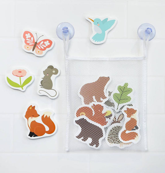 Foam bath toys: Forest friends