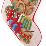 Teddy Bear Needlepoint Stocking