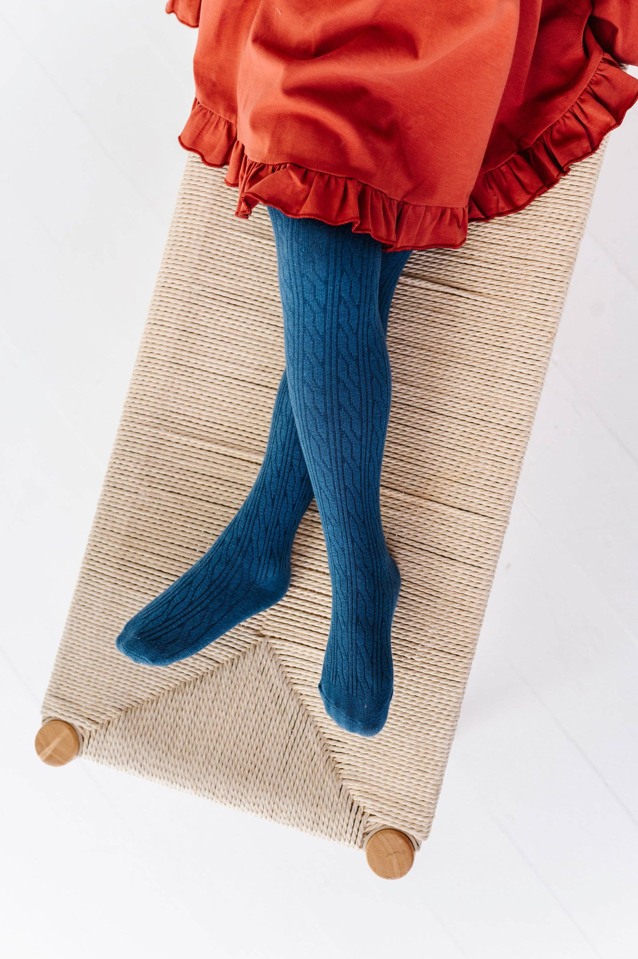 Bluejay Cable Knit Tights