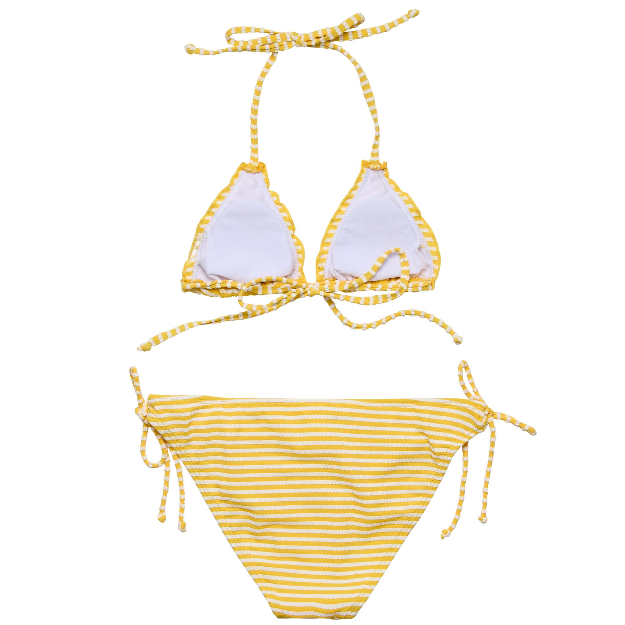 Sunshine Stripe Teen Triangle Bikini