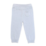 Milan Sweater Knit Pants Blue (Organic Cotton)