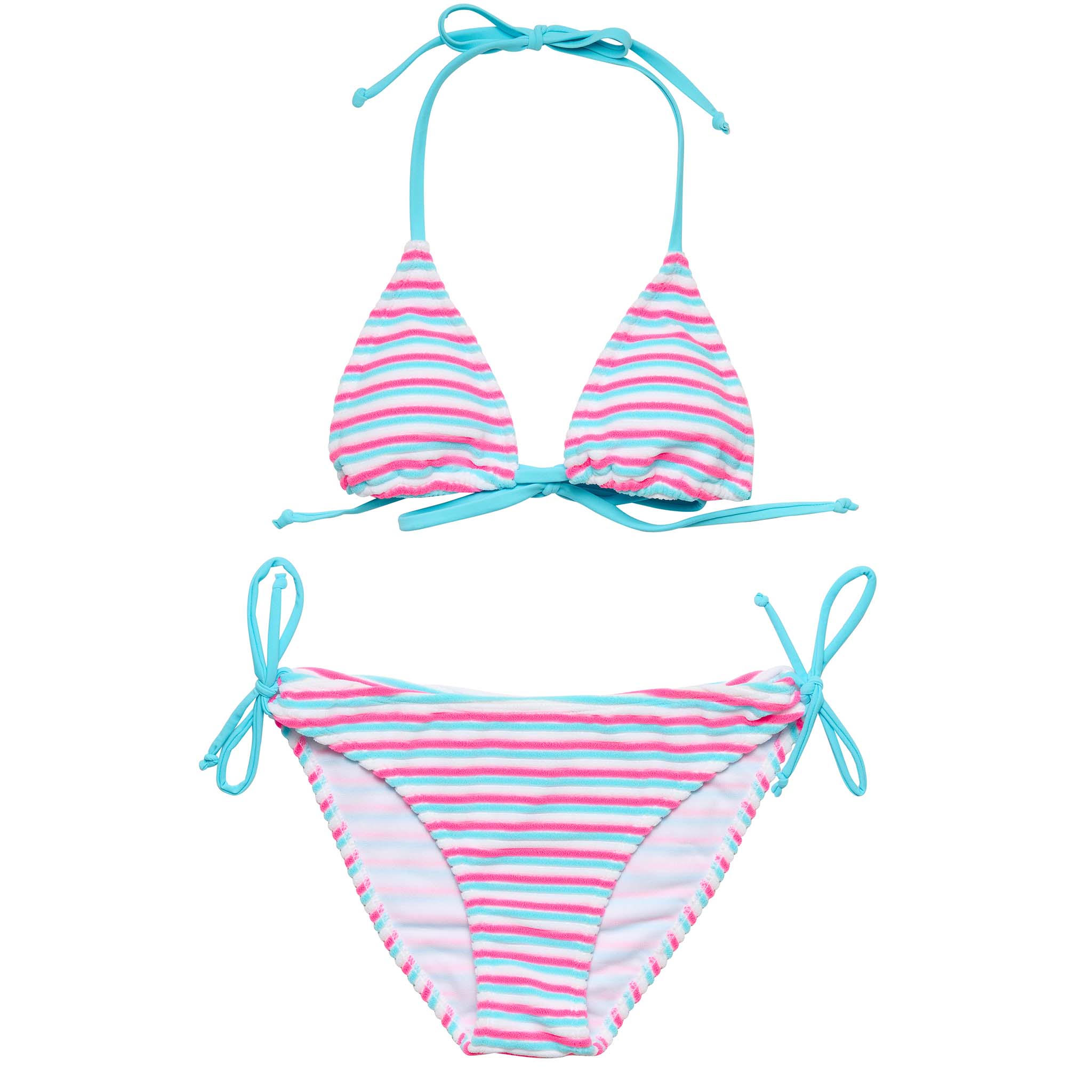 Sorbet Stripe Teen Triangle Bikini