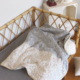 Baby blanket Liberty® fabric and fleece: Juliet