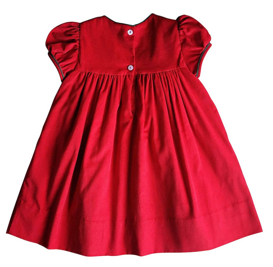 Christmas Time Girl's Red Float Dress