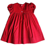 Christmas Time Girl's Red Float Dress