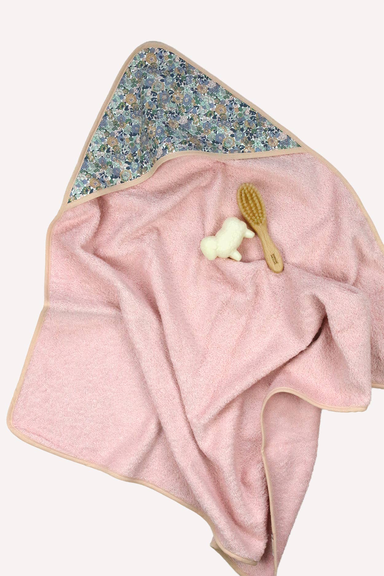 Liberty® Sponge and Fabric Baby Bath Cape: Jenny