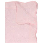 Heirloom Quilt - Baby Quilt Blanket Monogram: Cream