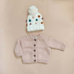 Classic Cardigan, Blush Baby Kid Valentine's Sweater Winter: 6-12 mths