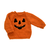 Jack-o-lantern Sweater | Baby Kid Halloween Pumpkin