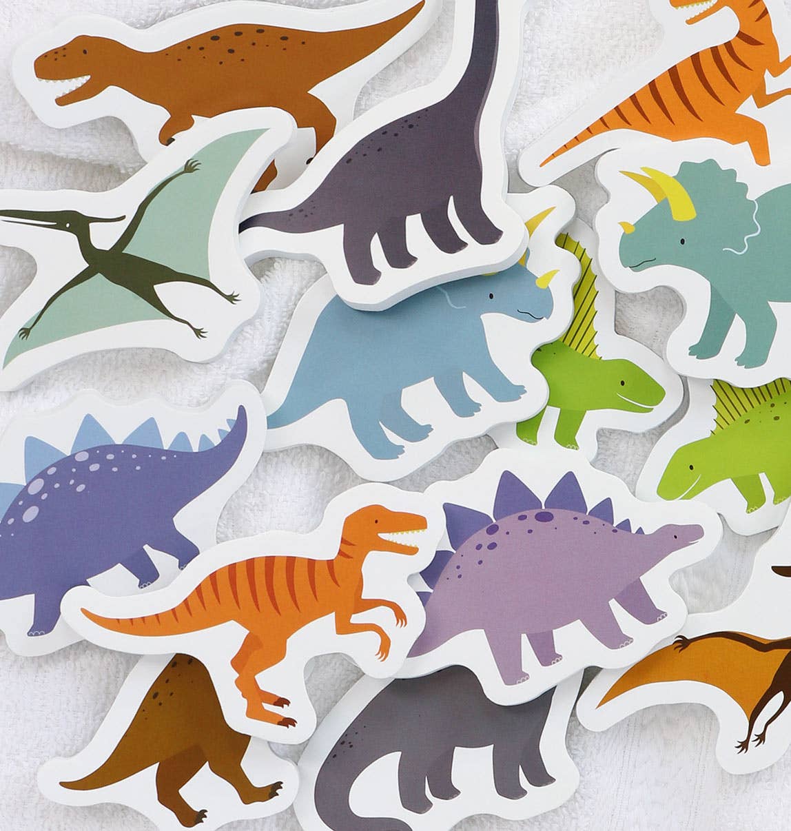 Foam bath toys: Dinosaurs