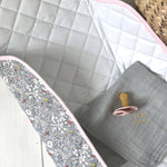 Liberty® fabric and PVC baby changing mat: Katie