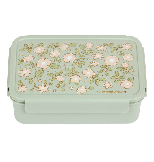 Bento lunch box: Blossoms - sage