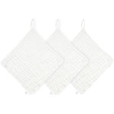 Bath - Washcloth 3 Pack - White