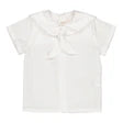 Eustache Shirt - White Cotton Pique