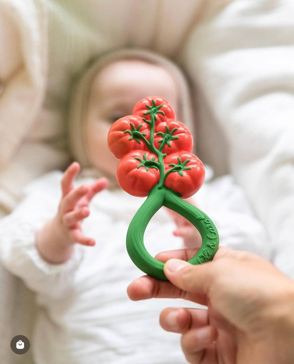 Tomato Rattle Toy