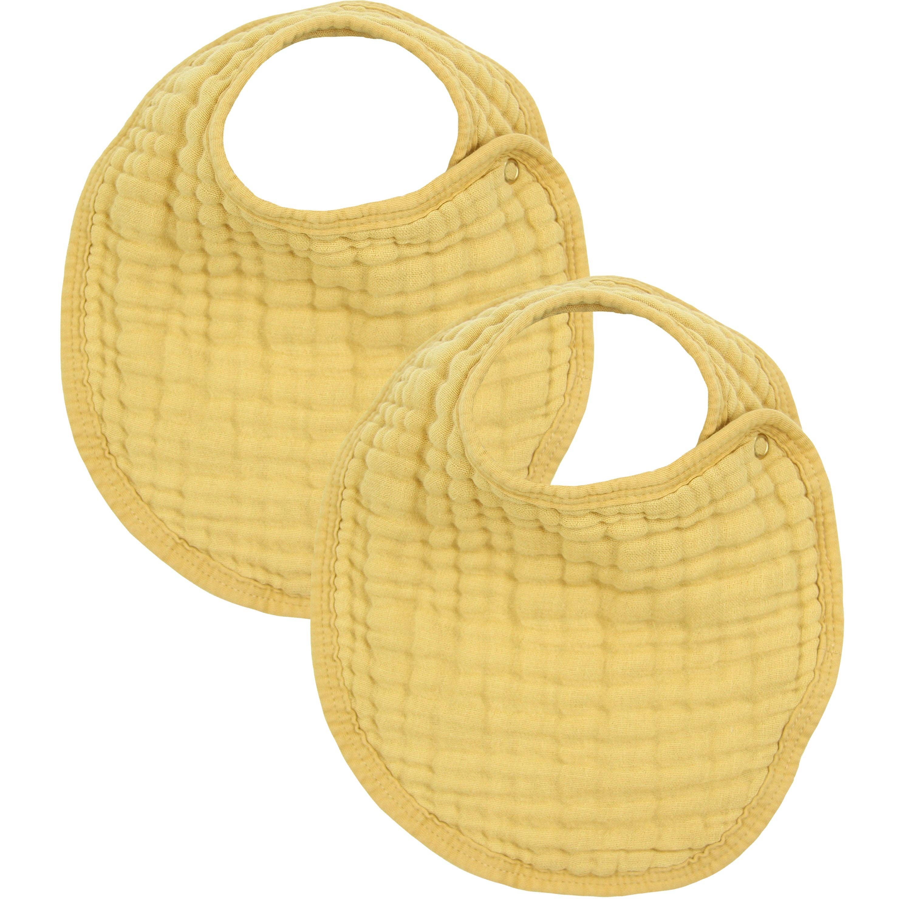 Cloud Muslin™ Bib 2 Pack - Honey