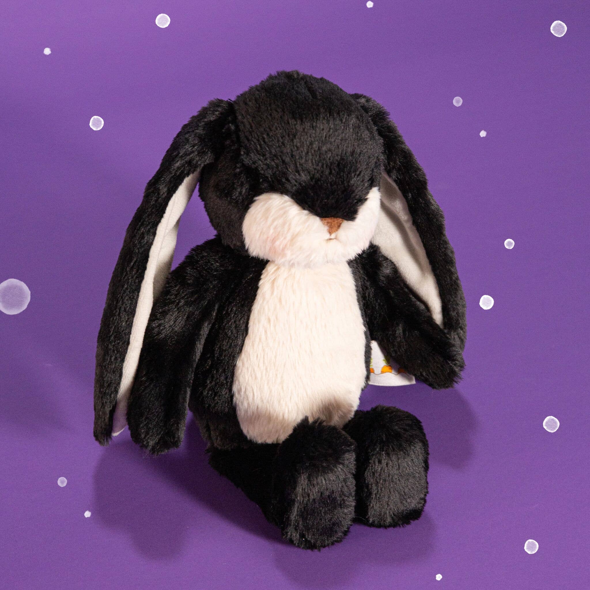 Wee 10" Nibble Bunny - Black